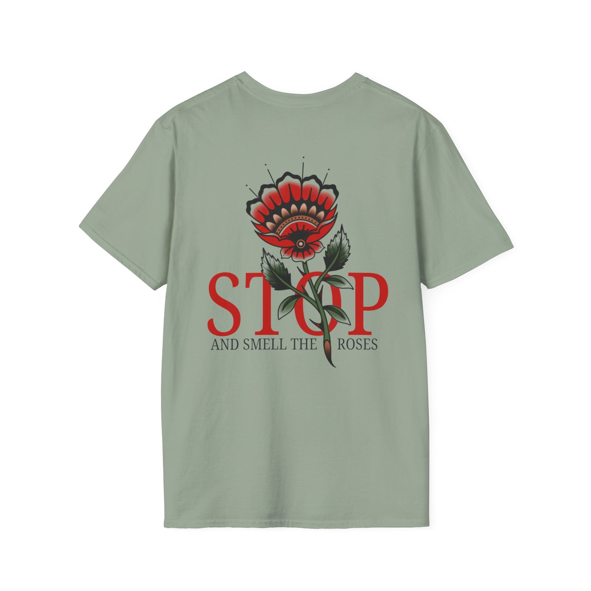 “Stop and Smell the Roses” Tee – MTNA x [ The Kari Byington Tattoo ]