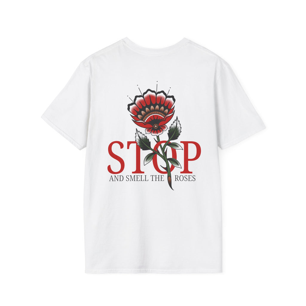 “Stop and Smell the Roses” Tee – MTNA x [ The Kari Byington Tattoo ]