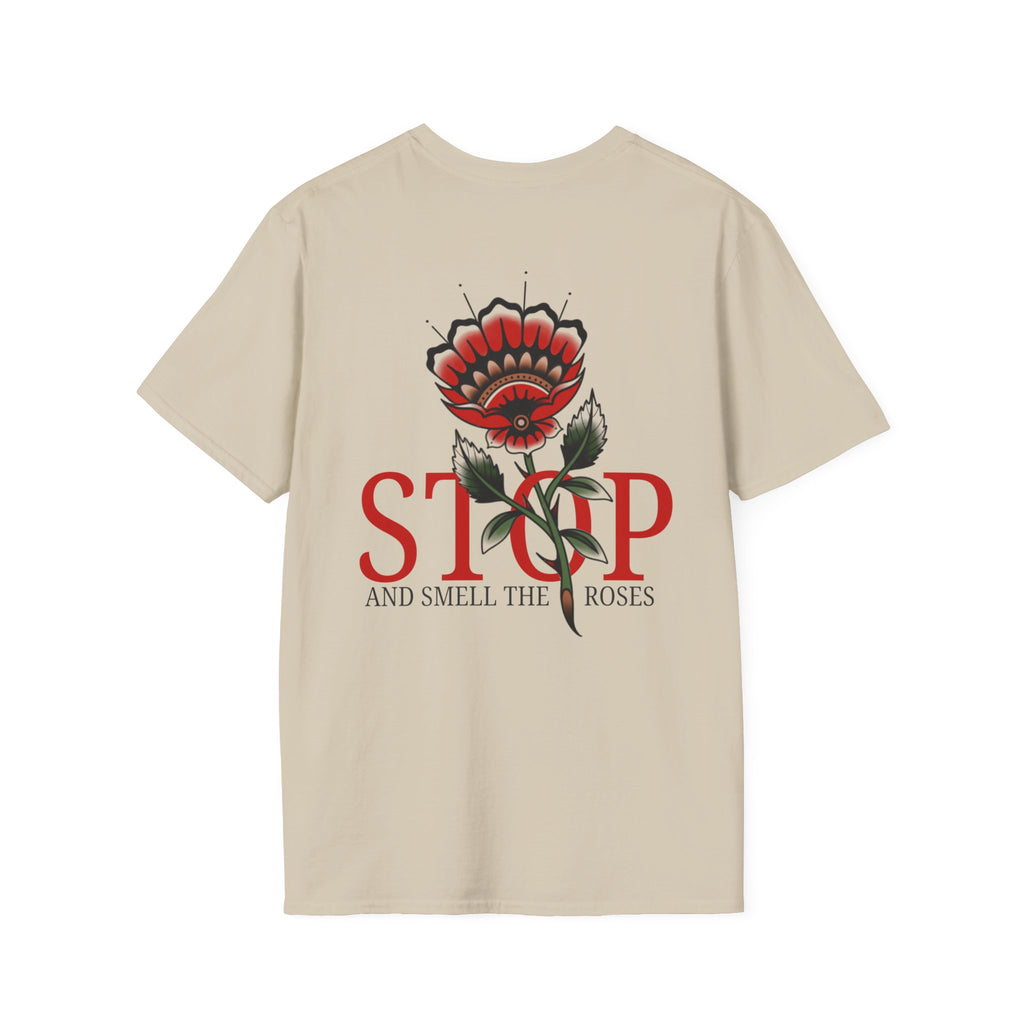 “Stop and Smell the Roses” Tee – MTNA x [ The Kari Byington Tattoo ]